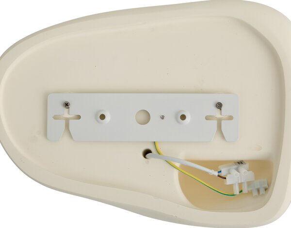 Lampa ścienna Japandi kremowa 30 cm - Pietra