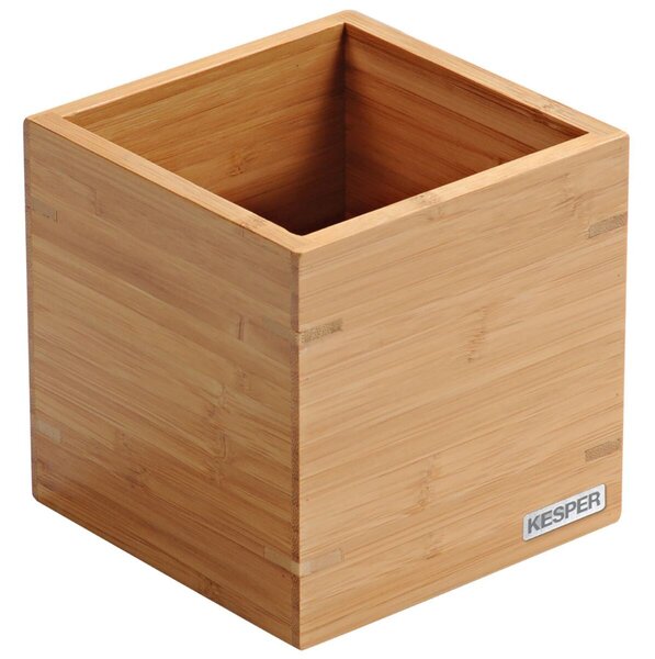 Uniwersalny organizer, 13 x 13 x 13 cm, bambus KESPER 58190