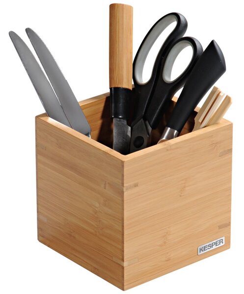 Uniwersalny organizer, 13 x 13 x 13 cm, bambus KESPER 58190