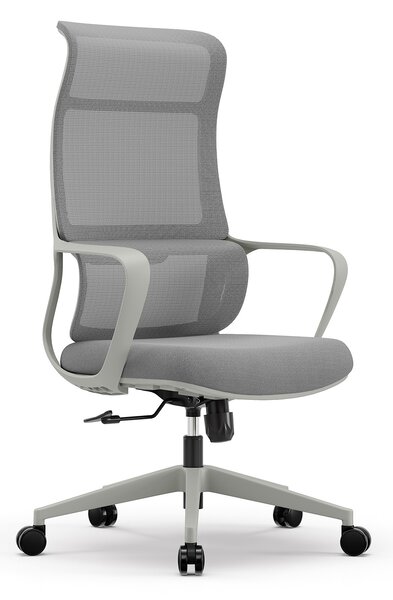 Fotel ergonomiczny ANGEL biurowy obrotowy mOja szary