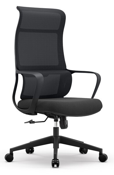 Fotel ergonomiczny ANGEL biurowy obrotowy mOja czarny