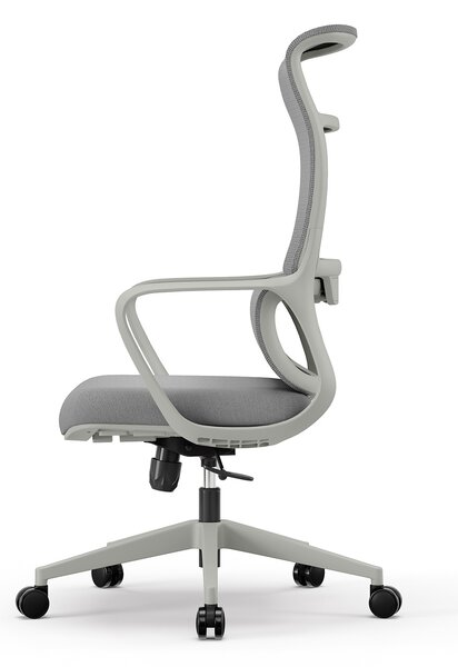 Fotel ergonomiczny ANGEL biurowy obrotowy mOja szary