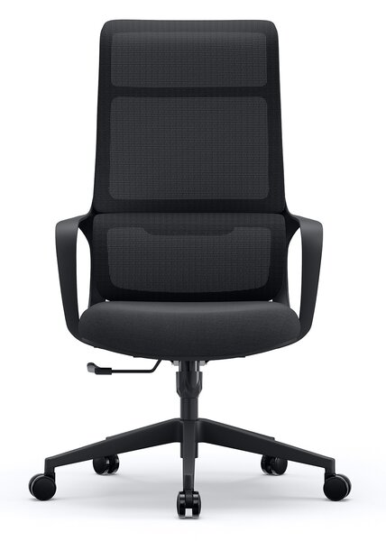 Fotel ergonomiczny ANGEL biurowy obrotowy mOja czarny