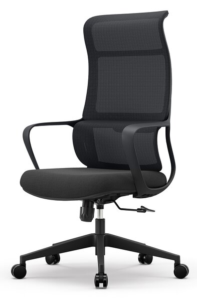 Fotel ergonomiczny ANGEL biurowy obrotowy mOja czarny