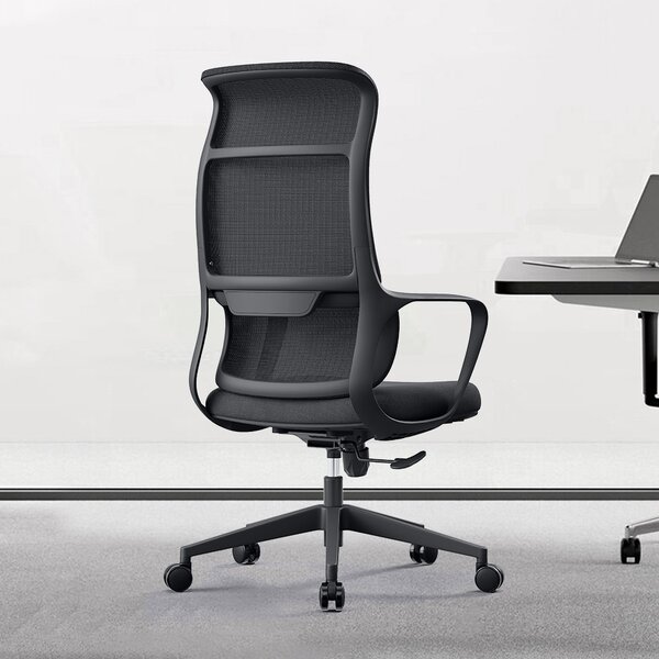 Fotel ergonomiczny ANGEL biurowy obrotowy mOja czarny