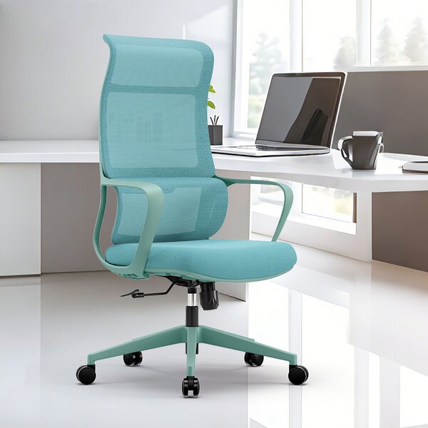 Fotel ergonomiczny ANGEL biurowy obrotowy mOja miętowy