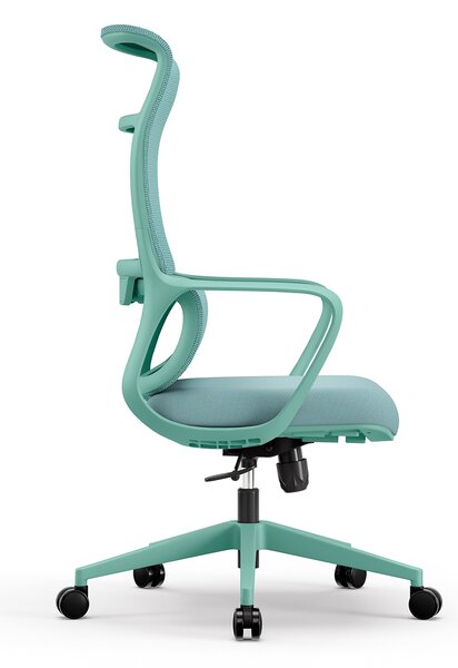 Fotel ergonomiczny ANGEL biurowy obrotowy mOja miętowy