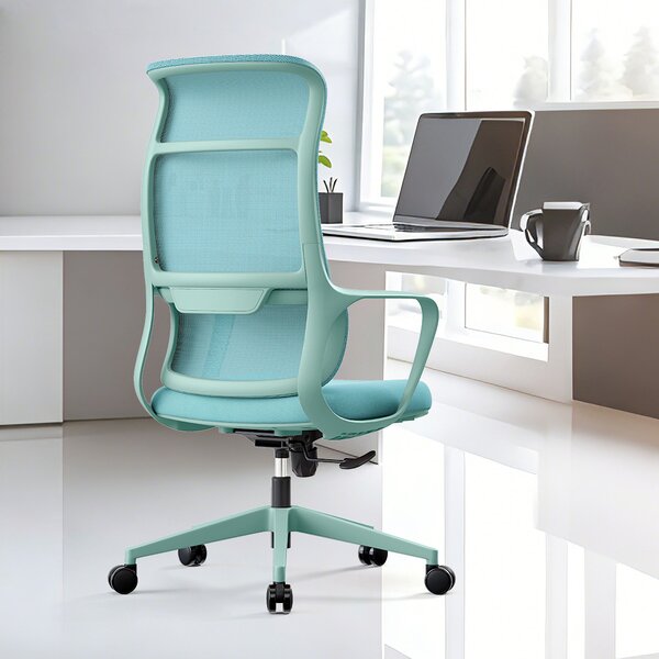 Fotel ergonomiczny ANGEL biurowy obrotowy mOja miętowy