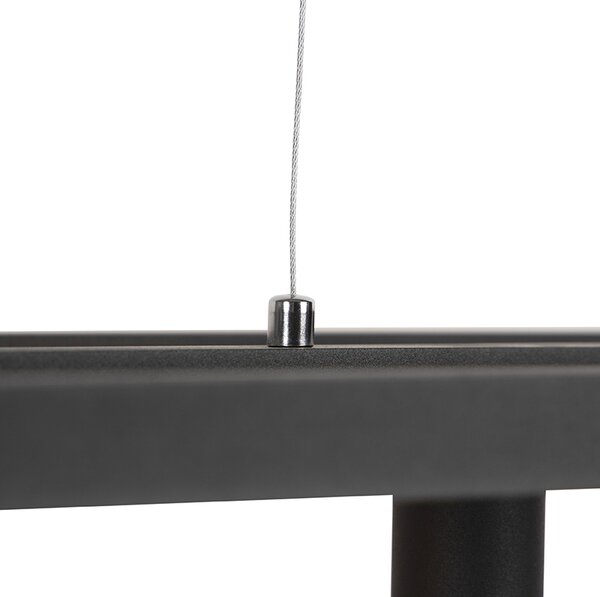 Inteligentna lampa wisząca czarna 4-punktowa z Wi-Fi G95 - Big Cage