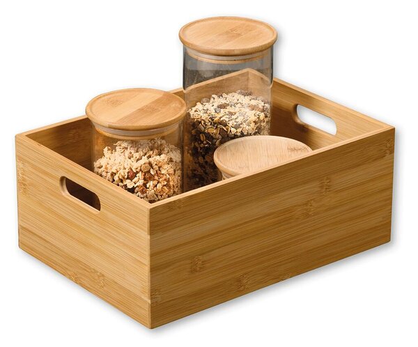 Organizer, 33 x 24 x 13,5 cm, bambus KESPER 57402