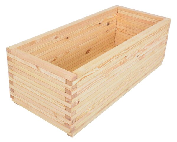 Donica Gigant Double 120 x 50 x 40 cm, drewno sosnowe ROJAPLAST 48/21