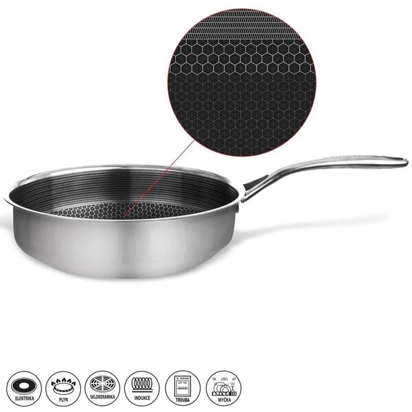 Cookcell Patelnia głęboka ⌀ 28 cm ORION 112983