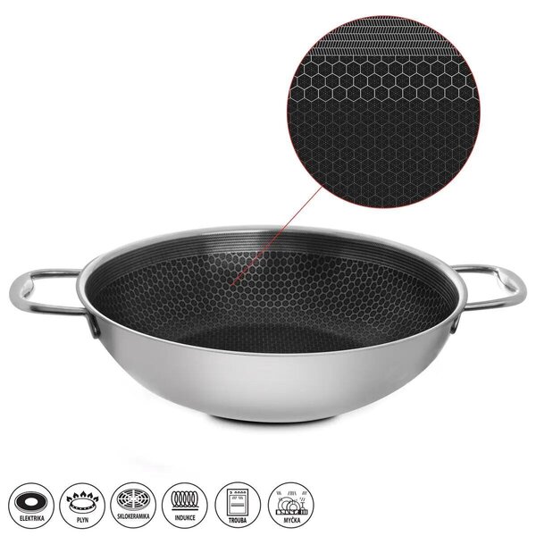 Cookcell Patelnia WOK ⌀ 28 cm ORION 112991