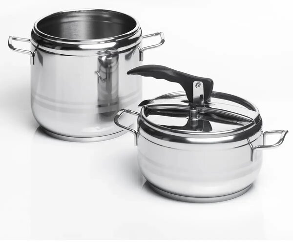 Profi Szybkowar, 7 l + 4 l, nierdzewny, 2 szt. ORION 111740