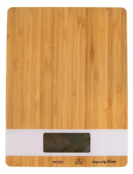 Whiteline Waga kuchenna cyfrowa, bambus ORION 131804
