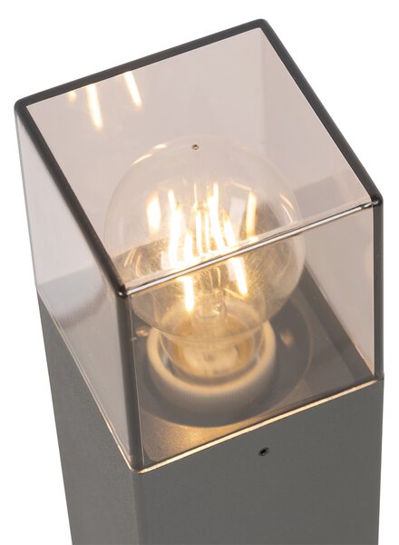 Lampa zewnętrzna 50 cm antracytowa z kołkiem do ziemi i tuleją kablową - Denmark