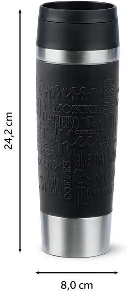 Travel Mug Kubek podróżny, 0,5 l, czarny TEFAL N2022010