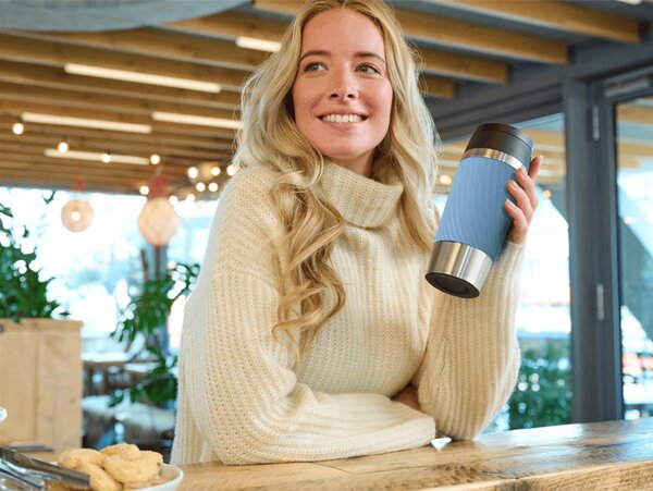 Travel Mug Twist Kubek podróżny, 0,36 l, aqua niebieski TEFAL N2024510