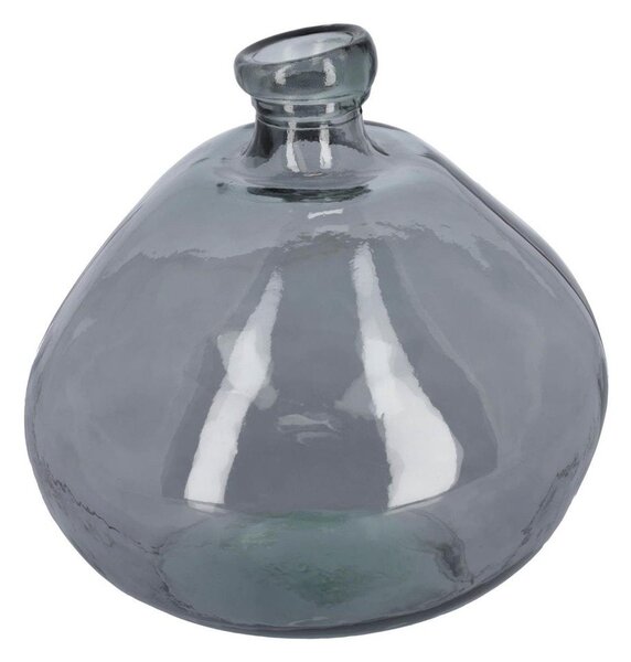 Niebieski wazon ze szkła z recyklingu (wysokość 33 cm) Brenna – Kave Home
