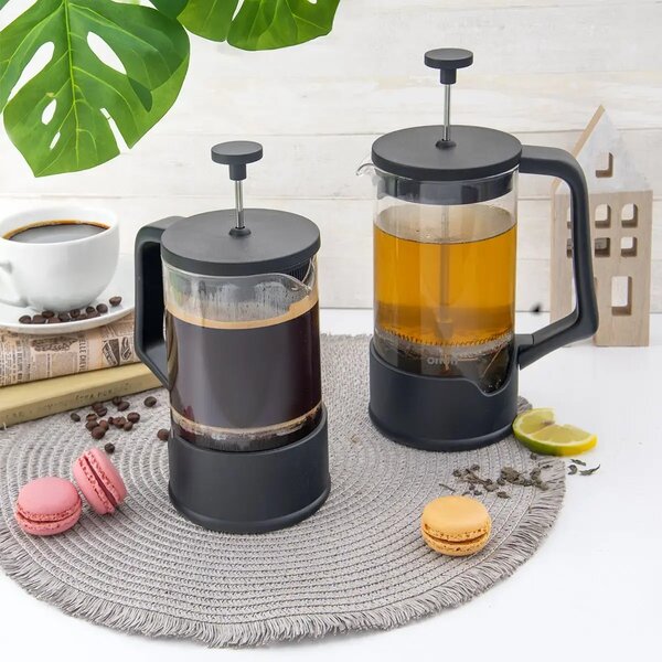 Black Czajnik french press 1 l ORION 156016