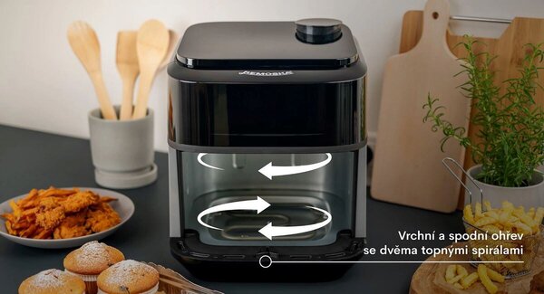 Vento SteamChef Frytkownica beztłuszczowa 6,3 l REMOSKA R301002