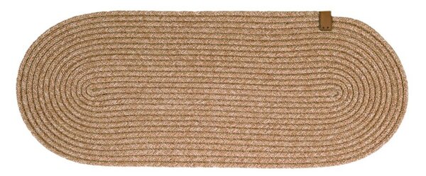 Dywaniki na schody zestaw 16 szt. w naturalnym kolorze 25x65 cm Milo – Vitaus