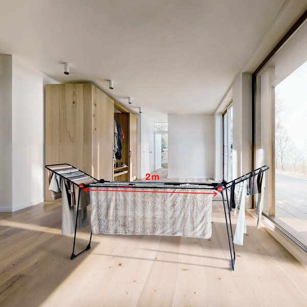 Infinity Flex Suszarka na pranie, czarna, 30 m VILEDA 178872