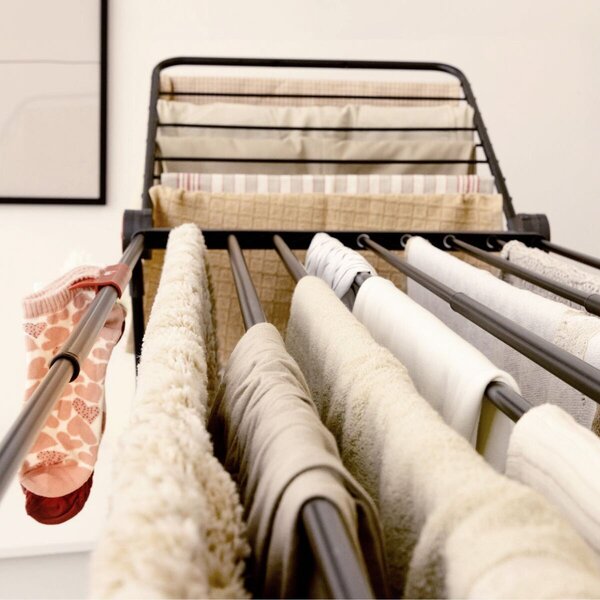 Infinity Flex Suszarka na pranie, czarna, 30 m VILEDA 178872