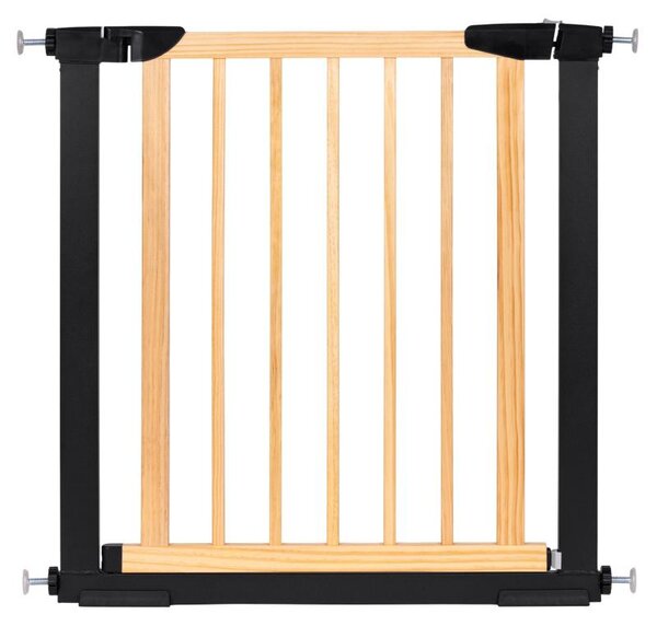 Bramka barierka zabezpieczajca 74-80 cm na schody i drzwi metal drewno ECOTOYS