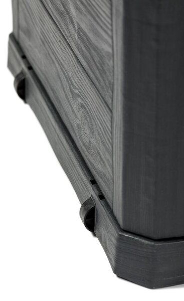Woodys Skrzynia do przechowywania 280 l, plastikowa, grafit TOOMAX Z0164R0--4100
