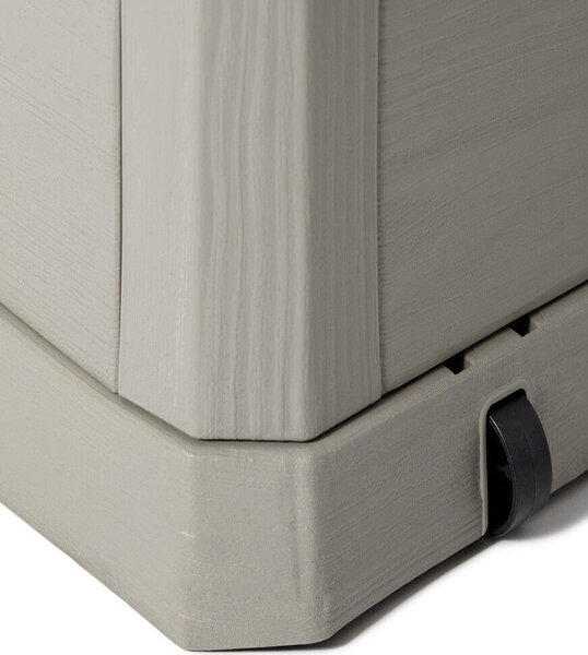 Woodys Skrzynia do przechowywania 280 l, plastikowa, jasnoszara TOOMAX Z0164R0--2500