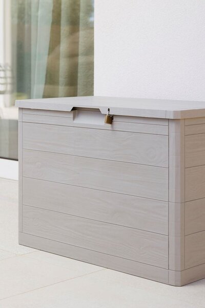 Woodys Skrzynia do przechowywania 160 l, plastikowa, jasnoszara TOOMAX Z0186R0--2500
