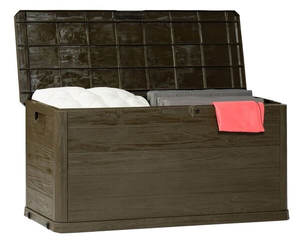 Woodys Skrzynia do przechowywania 280 l, plastikowa, brązowa TOOMAX Z0164R0--3500