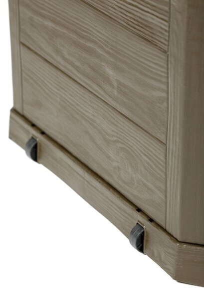 Woodys Skrzynia do przechowywania 280 l, plastikowa, brązowa TOOMAX Z0164R0--3500