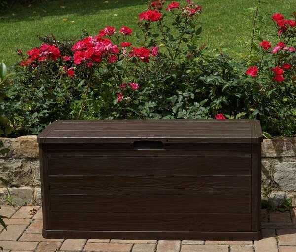 Woodys Skrzynia do przechowywania 280 l, plastikowa, brązowa TOOMAX Z0164R0--3500