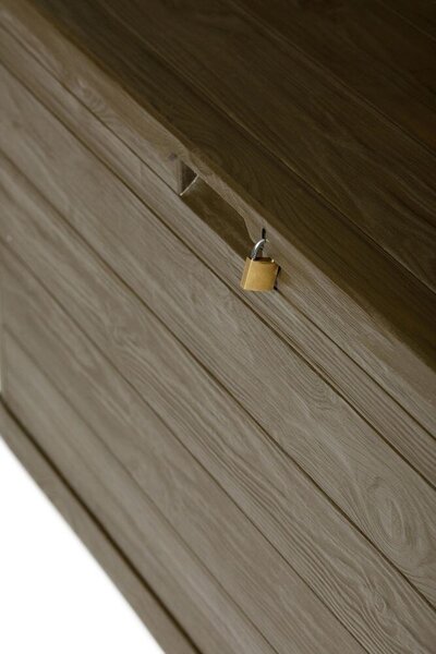 Woodys Skrzynia do przechowywania 280 l, plastikowa, brązowa TOOMAX Z0164R0--3500