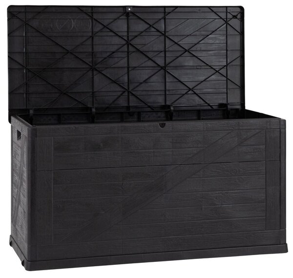Wood Skrzynia do przechowywania 420 l, plastikowa, grafit TOOMAX Z0163R0--4100