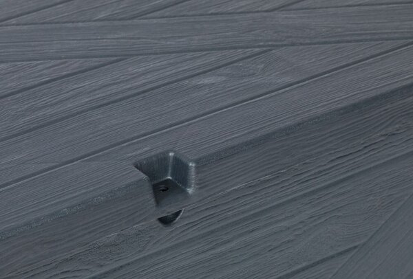 Wood Skrzynia do przechowywania 420 l, plastikowa, grafit TOOMAX Z0163R0--4100