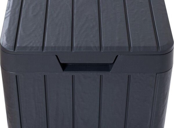 Rio Garden Kosz ogrodowy 80 l, plastikowy, grafitowy TOOMAX Z0480RAA04100