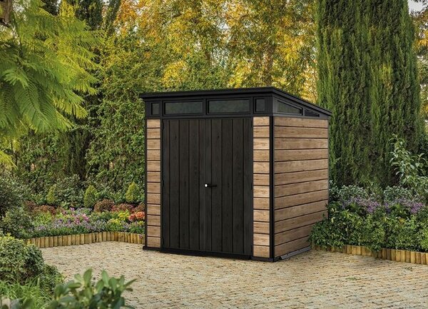 Pent Signature Horizontal Domek ogrodowy 7x7, 216 x 226 x 216 cm, jesion KETER 259815