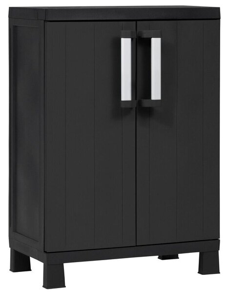 Garage Midi Low Szafka do przechowywania, czarna TOOMAX Z0215RAA04100
