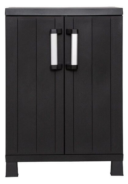 Garage Midi Low Szafka do przechowywania, czarna TOOMAX Z0215RAA04100