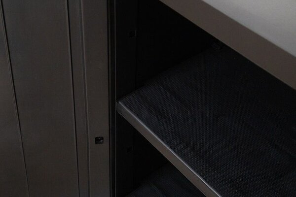 Garage Midi Low Szafka do przechowywania, czarna TOOMAX Z0215RAA04100