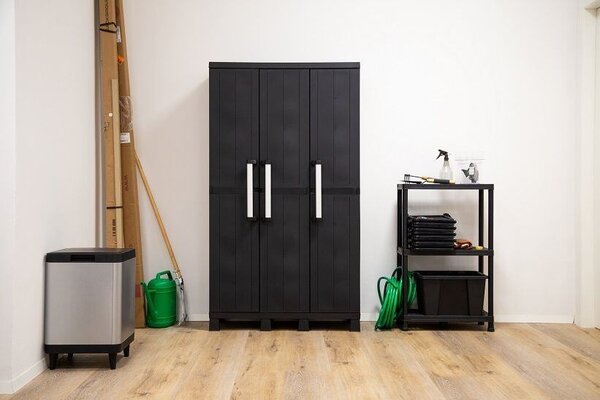 Garage Midi Trio High Szafka do przechowywania, czarna TOOMAX Z0219RAA04100