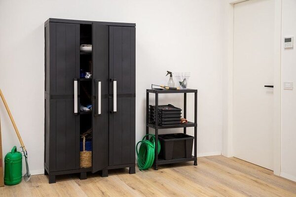 Garage Midi Trio High Szafka do przechowywania, czarna TOOMAX Z0219RAA04100