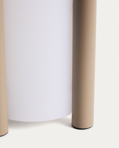 Lampa zewnętrzna przenośna LED na USB ø 14 cm Leros – Kave Home