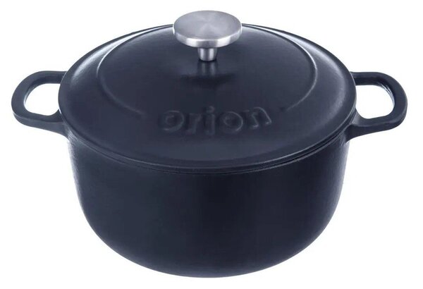 Żeliwo Emalia Garnek z pokrywką 3,3 l, ⌀ 22 cm ORION 113347
