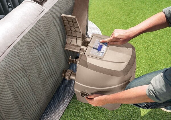 Pure Spa Wirpool Basen - Chevron Deluxe Bubble 4 AP, 795 l INTEX 11400291