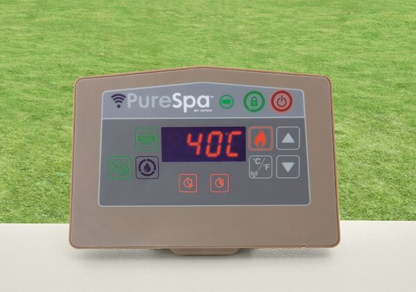 Pure Spa Wirpool Basen - Chevron Deluxe Bubble 4 AP, 795 l INTEX 11400291