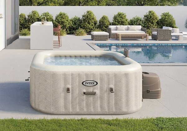 Pure Spa Wirpool Basen - Chevron Deluxe Bubble 4 AP, 795 l INTEX 11400291